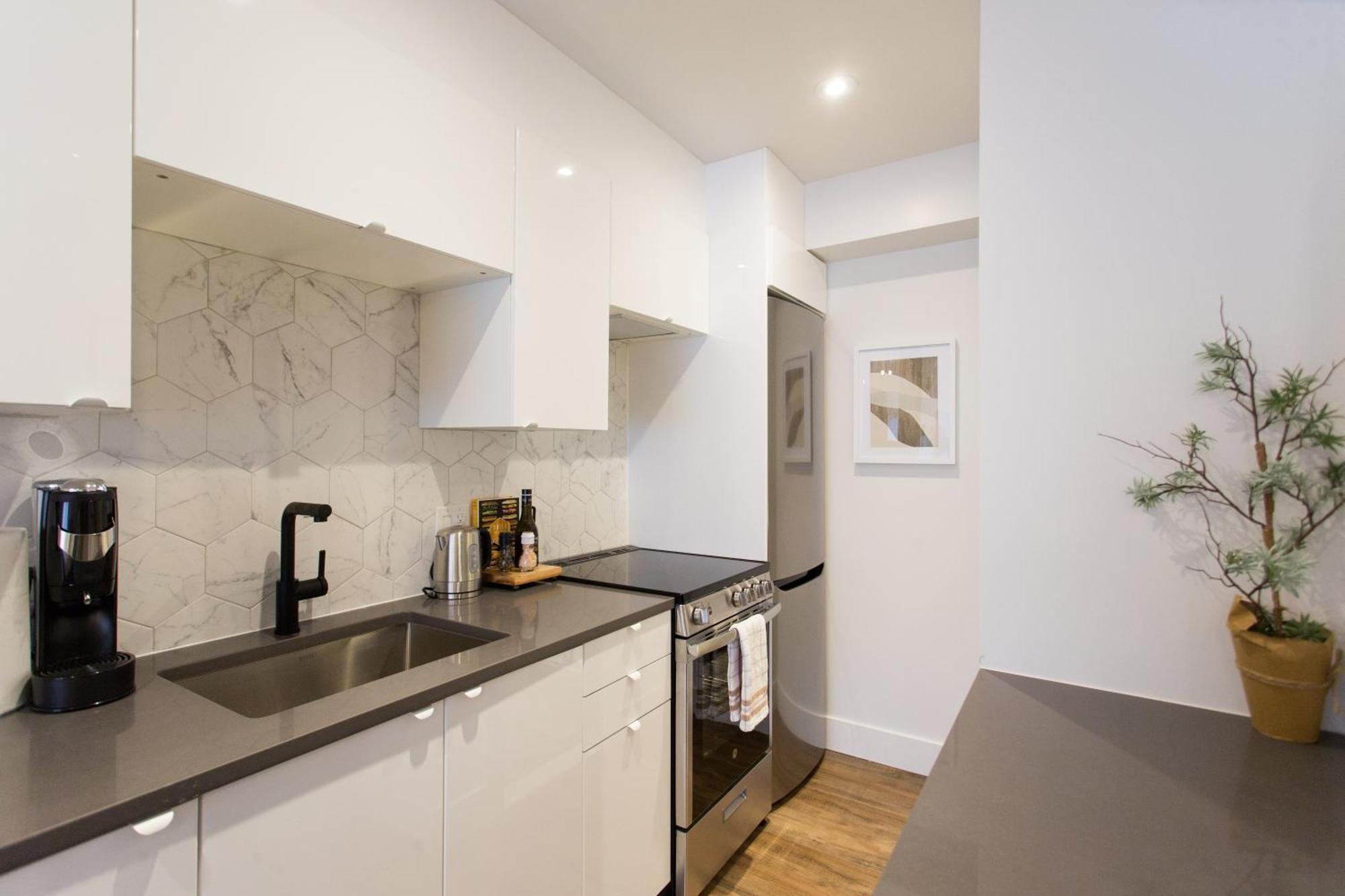 Blue Tropics In Little Italy With Kitchen By Den * Montreal